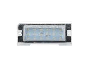 SMLZZC Car White LED License Plate Light Number Plate For Land For Rover For Freelander 1 1997 1998 1999 2000 2001 2002 2003 2004 2005 2006 Error Free License Plate Lamp Taillight