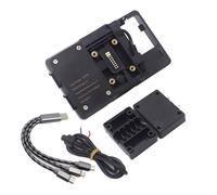 SMLZZC For MOTO For GUZZI For V85 TT 2019 2020 For V85TT Motorcycle Accessories Navigation Bracket Front Phone Stand Holder Smartphone Phone GPS Motorcycle Navigation Bracket(1)
