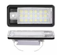 SMLZZC Licence Lamp Replacement For A3 For A4 For S4 For RS4 For B6 For B7 For A6 For RS6 For S6 For C6 For S5 For Q7 2PCS LED Number Plate Light License Lamp