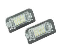 SMLZZC Licence Lamp Replacement For Benz For B-Class For W246 For W242 2011 2012 2013 2014 2015 2016 2017 2018 2019 2Pcs Car LED Number License Plate Lights