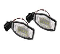 SMLZZC Licence Lamp Replacement For Civic For Sedan For 7th For Gen 2001 2002 2003 2004 2005 2pcs LED License Number Plate Light White