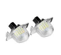 SMLZZC Licence Lamp Replacement For Fit 2007-2020 For CRV For CR-V 2007-2015 For Insight For HR-V For HRV 2Pcs LED Car License Number Plate Light Auto Lamp