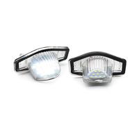 SMLZZC Licence Lamp Replacement For Fit For Jazz For Odyssey For Stream For Freed For Logo For Insight For CRV 2Pcs White LED Number License Plate Light
