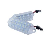 SMLZZC Licence Lamp Replacement For Lancer For EVO For VIII For IX X 2003 2004 2005 2006 2007 2008 2009 2010-2017 2x White LED License Number Plate Light Lamp