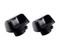 SMLZZC Licence Lamp Replacement For Nissan For Frontier For Navara For Armada For Titan For Xterra For Equator 2009-2012 1 Pair LED License Plate Light White