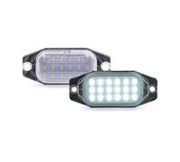 SMLZZC Licence Lamp Replacement For Toyota For FJ For Cruiser For Land For FJ80 For Celica For LX450 1996 1997 1998 2Pcs White LED Number License Plate Light