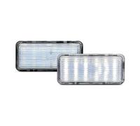 SMLZZC Licence Lamp Replacement For Toyota For Land For Cruiser For Prado For J100 For J120 For J200 For Reiz 2Pcs White LED Number License Plate Light