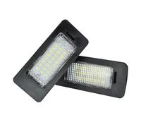 SMLZZC Licence Lamp Replacement For VW For Golf For Jetta For Passat For B6 For Sharan For Touareg For Touran 2PCS Car License Plate Light LED Number Lamps