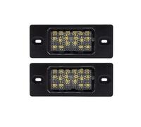 SMLZZC Licence Lamp Replacement For VW For Touareg For Tiguan For Golf5 For Passat For Bora For Saloon For Variant LED Number Plate Lamp White License Light