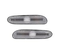 SMLZZC Turn Signal Light Indicator For Dodge For Neon 2000 2001 2002 2003 2004 2005 2Pcs Front Corner Parking Side Marker Turn Signal Light 5288523AC 5288523AD(Clear Lens)