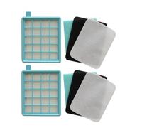 SMMXDWBA Vacuum Cleaner Accessory，Replace Spare Parts，Active And Compact (FC8058 / 01)，HEPA Filter，Compatible For Philips，Compatible For Power Pro (Color : 2set)