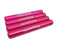 SMO #ItsHowWeRoll King Size Doob Tube | CNC Aluminium Smell Proof Metal J Tube Cigar Cone Case X 4 Pink
