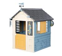 Smoby - 4 Seasons Playhouse for Children includes playful weather activities, Educational outdoor garden house for Kids