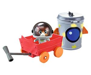 Smoby 44 Cats Toy Figure Cosmo with Space Capsule, Figure from the 44 Cats Series, for Children from 3 Years
