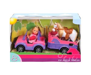 Smoby 5737460 Mini-Evi with Jeep Van and Horse