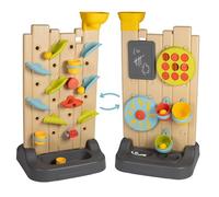 Smoby Activity Wall - Children's Activity Wall with Ball and Water Circuit, 29 Accessories Included