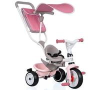 Smoby Baby Balade Plus 3 in 1 Tricycle Pink Pink