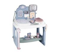 Smoby BABY CARE STATION 26-Piece Baby Doll Care Station - Includes examination table, rotating message board, pretend doll scale plus more - Perfect for Kids and Toddlers for interactive Doll play