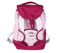 Smoby - Baby Nurse - Backpack - Baby Carrier + Integrated Bottle Holder - for Dolls and Dolls - Adjustable Straps - 220364WEB