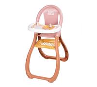 Smoby - Baby Nurse - High Chair - For Dolls Up To 42 Cms - Accessories Included - From 18 Months - Made in France