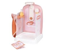 Smoby - Baby Nurse - Shower - For Dolls Up To 40 Cms - Functional Shower Head - Numerous Accessories - Recycled Material - From 3 Years Old