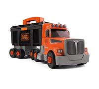Smoby - Black & Decker Truck & Toolbox Play Set - Includes screws, nuts, wheels, screwdriver, spanner and 60 accessories