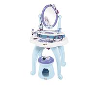 Smoby Disney, Frozen 2 in 1 Hairdressing Table, 10 accessories: 1 stool, 2 flasks, 1 necklace, 1 plastic headband, 3 rings, 1 bracelet, 1 hair clip, 1
