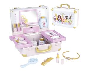 Smoby Disney Princess Beauty Vanity for Kids - Children's Beauty Case - Style, Hair, Nails & Makeup with Accessories