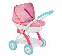 Smoby - Disney Princesses - Pram - for Dolls and Dolls - Folding Hood - Storage Basket - 254102