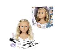 Smoby Grote kappers-stylinghoofd + haarsieraad-accessoires