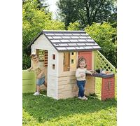 Smoby Life Nature Playhouse With Kitchen One Colour