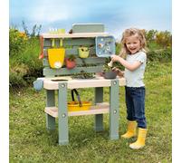 Smoby Life Outdoor Mud Kitchen with Water Tank & 11 Accessories