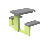 Smoby Life - Picnic Table adaptable to Smoby houses - 2 benches