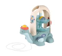 Smoby Little Ball Turtle - Preschool toy with Ball circuit & String, Suitable from 12 Months - Made in France