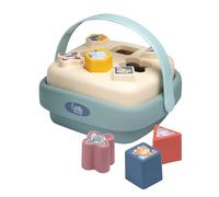 Smoby Little Shape Sorter - Shape and Color Recognition - Handle Included - From 12 Months - Made in France