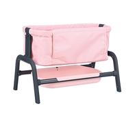 Smoby MAXI COSI SLEEPER for Dolls - Child creates play with their favorite doll - Adjustable height, easy open side, fabric bassinet - allowing the child to imitate and develop the imagination