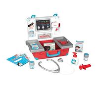 Smoby - Medical Case - Imitation Doctor Toy - 12 Accessories - Mechanical Functions - From 3 Years Old - Made in France