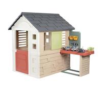 Smoby Nature House With Workbench Grey Kids
