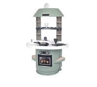 Smoby - Nova Kitchen - Imitation Toy for Children - 13 Accessories - Soft Colors - From 18 Months - Made in France