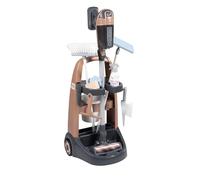 Smoby - Rowenta - Household Trolley + Vacuum Cleaner - Imitation Toy - Electronic Function - 10 Accessories - From 3 Years - Made in France