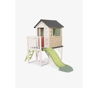 SMOBY LIFE HOUSE ON STILTS PLAYHOUSE indoor/outdoor sustainable play with 49% recycled material