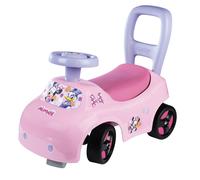 Smoby - Porteur auto enfant 2 en 1 - Minnie - Coffre sous la selle - Des 10 mois - Fabrication française