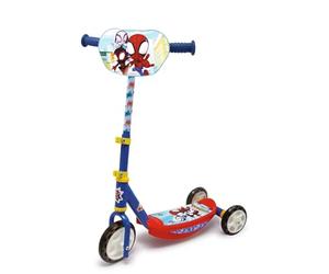 Smoby - Spidey - Patinette 3 roues silencieuses - Structure métal - Trottinette enfant guidon réglable
