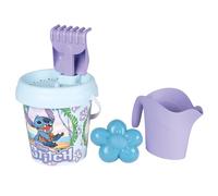 Smoby - Stitch - Emmer gevuld met gieter - zeef, hark, schep, gieter (US IMPORT)
