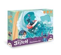 Smoby - Stitch FleXtreme - 4m 40m Car Circuit - 184 Flexible and Modular Tracks + 1 Stitch Vehicle Light Effects - Batteries Included - 7600180927