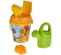 Smoby 'The Lion Guard' Sand Bucket Set with Watering Can, Spade, Rake & Sand Mould, 18 Months to 6 Years