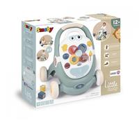Little Smoby Baby Walker by Smoby Detachable Activity Play Board Baby’s First Doll Pushchair Toy Grows with the Child from Activity Board to Walker with Fun Colours, Actions and Sound, 7600140304