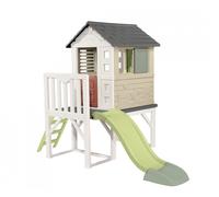 SMOBY LIFE HOUSE ON STILTS PLAYHOUSE indoor/outdoor sustainable play with 49% recycled material