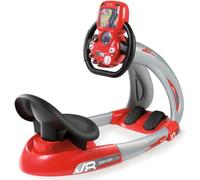 Smoby - V8 Driver - Driving Simulator for Children - Racing Driver - Electronic Steering Wheel - Boost and Reverse Functions - Sounds and Lights - From 3 Years Old - Made in France