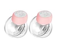 Smocraut Breast Pump Electric,4 Modes 12 Levels with LED Dispaly,Hands Free Breast Pumps Wearable Portable,Rechargeable Wireless Milk Pump,Low Noise Painless (2 Pack)